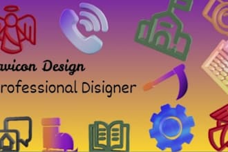 create a professional icon design for your business