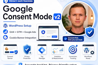set up google consent mode v2 for your wordpress website