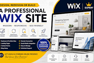 redesign wix website wix website design and wix business website