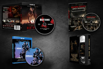 design professional dvd, bluray, 4k uhd, and other media covers
