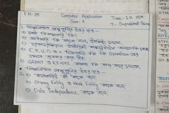 do bengali and english handwriting for you