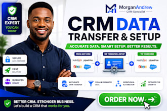 securely transfer your CRM data and optimize system setup