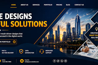 design professional social media banners