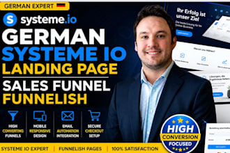german systeme io german landing page germany systeme io sales funnel funnelish