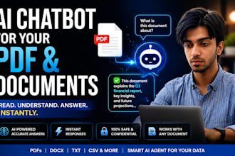 build a custom ai agent that answers questions from your pdfs