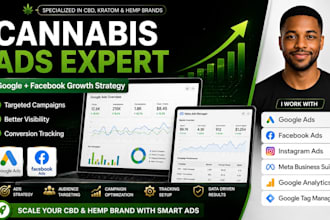 run facebook and google ads for your cannabis, kratom and cbd store