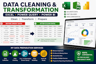 clean, transform, and prepare your data