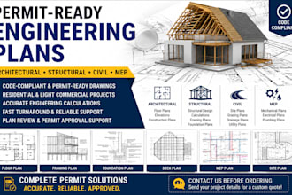 civil and structural engineer for plans calculations and structural design