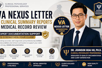 review organize and summarize medical records professionally