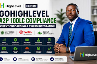 do gohighlevel a2p 10dlc compliance ghl client onboardng workflow twilio expert