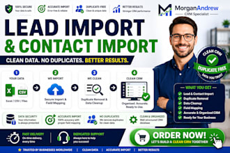 migrate leads and contacts into CRM with zero duplication