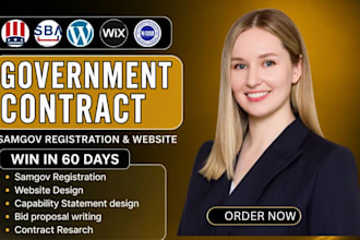design government contact website  agency website logistics website to win