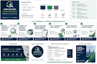 conduct market research and industry analysis