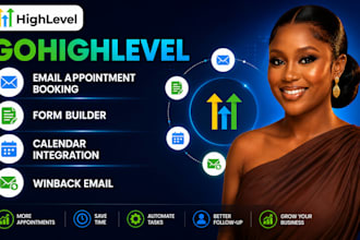 do gohighlevel email appointment booking, form builder, calendar integration