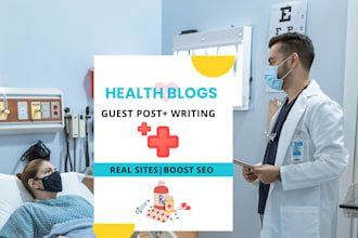 publish your content on health, medical and fitness blogs