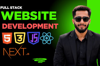 build website, front end development