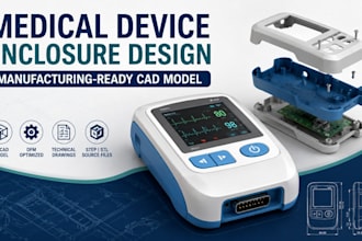 design iot smart home device enclosure and product for production