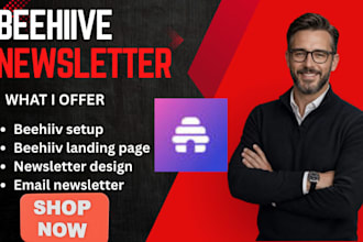 set up beehiiv landing page beehiiv newletter beehive website