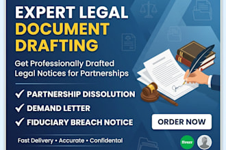 draft legal llc, shareholder, and partnership dissolution demand letters