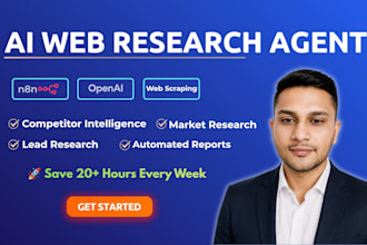 build an ai web research agent with openai and n8n