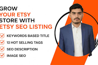 optimize esty SEO listing to rank and boost sales