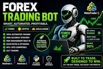 make forex trading bot,mt5 bot,crypto bot,forex robot