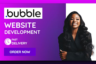 bubble io bubble developer bubble website bubble mvp bubble app bubble saas