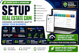 setup follow up boss ixact kvcore boomtown lofty wise agent kw comand CRM