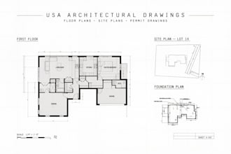 create USA architect floor plans site plans, survey drafting for atlanta, geogia