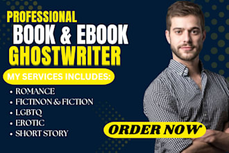 be your romance fantasy dark erotic ghostwriter fiction book