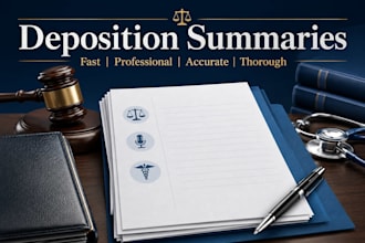 deposition, medical, or interview summary