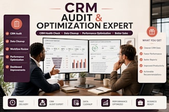 audit optimize and clean your crm for a better performance