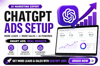setup chatgpt ads for your business to generate more leads