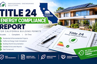 title 24 energy compliance report, california title 24