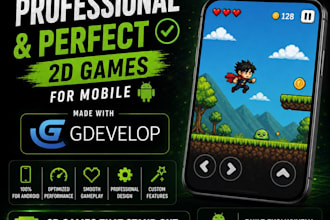 mobile gdevelop games professional