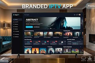 create a premium white label iptv app with your branding and custom features