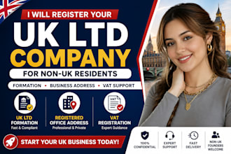 register your UK ltd company with registered office address