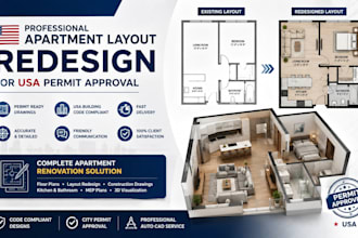 usa redesign your apartment layout professionally for permit