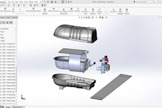 do 3d cad medical device, medical enclosure, product housing, prototype design