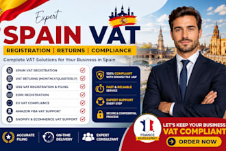 do spain vat registration, vat returns and oss filing