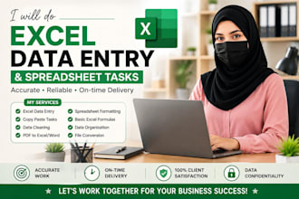 provide professional bookkeeping and excel services