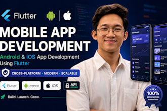 do mobile app development android ios app development with flutter