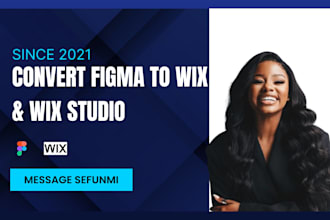 convert figma to wix website design and build wix studio website pixel