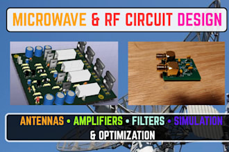 develop reliable microwave and rf antennas, amplifiers, and filter circuits