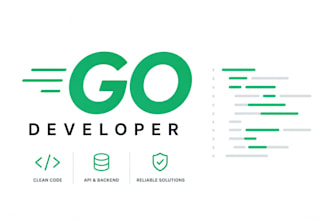 be your expert golang developer for any projec