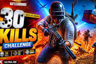 design attractive clickbait youtube thumbnail within 1 hour
