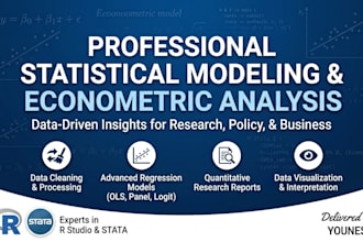 do professional statistical modeling and econometric analysis in stata and r