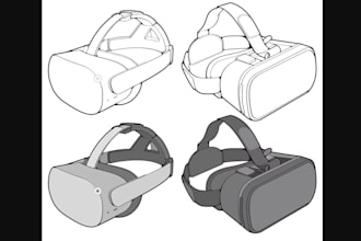 do 3d cad ar headset product design, ergonomic product design