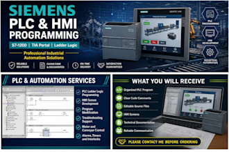 program siemens plc and hmi using tia portal