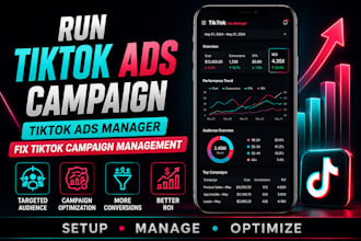run tik tok ads campaign tik tok ads manager fix tik tok campaign management